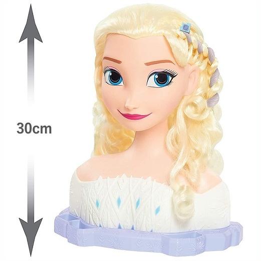 Disney ディズニー アナと雪の女王 2 デラックス エルサ スタイリングヘッド 18ピースセット ヘアメイク ヘアアレンジ フィギュア 人形 髪遊び 子供 女の子 Ajマート 通販 Yahoo ショッピング