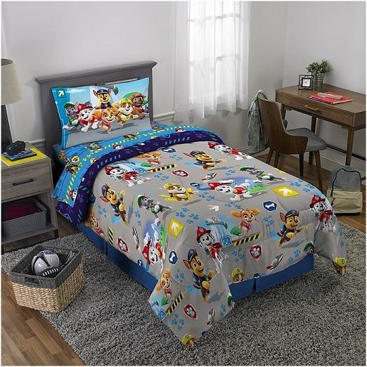 Paw Patrol/パウパトロール】 シングル 布団セット 収納バッグ付き