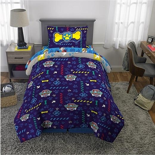 Paw Patrol/パウパトロール】 シングル 布団セット 収納バッグ付き 