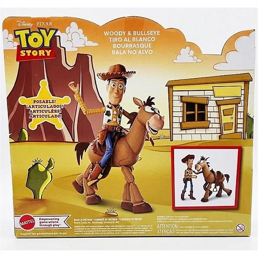 Disney Pixar】 Toy Story トイストーリー ウッディ＆ブルズアイ