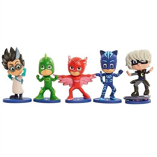 しゅつどう!パジャマスク コレクティブル フィギュア 5体セット B PJ