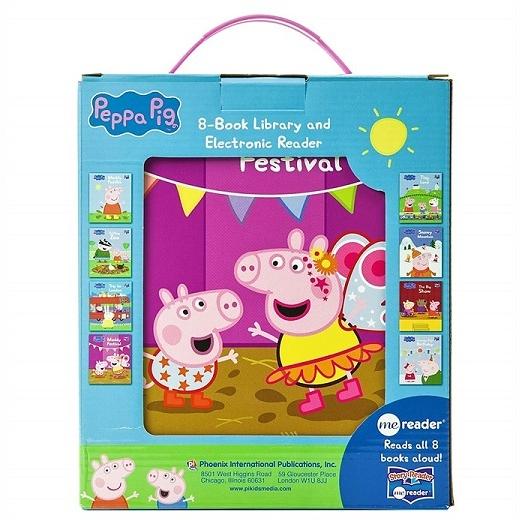 Peppa Pig】ペッパピッグ ミーリーダー Me Reader Electronic and 8
