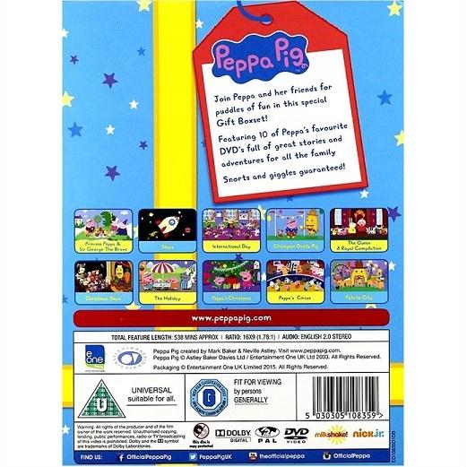 Peppa Pig】 ペッパピッグ DVD 10枚 ボックスセット DVD-BOX/ギフト