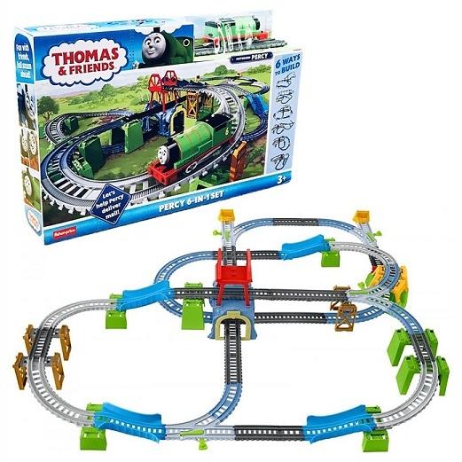 Fisher-Price 】 きかんしゃトーマス トラックマスター パーシー 6-in 