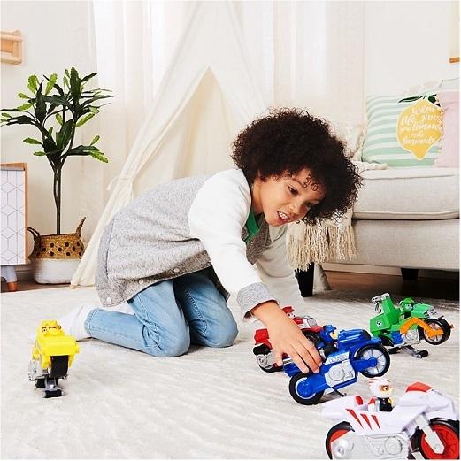 新品 モーター・パウ ベーシックビークル 6台セット プルバック パウパト 新品 モーター・パウ ベーシックビークル 6台セット プルバック