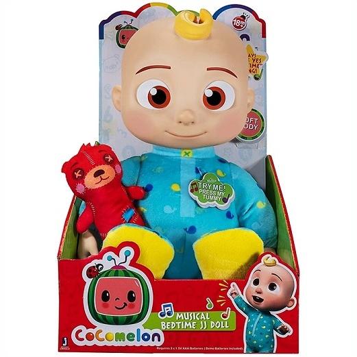 Cocomelon/ココメロン】 ミュージカル ベッドタイム JJ ドール