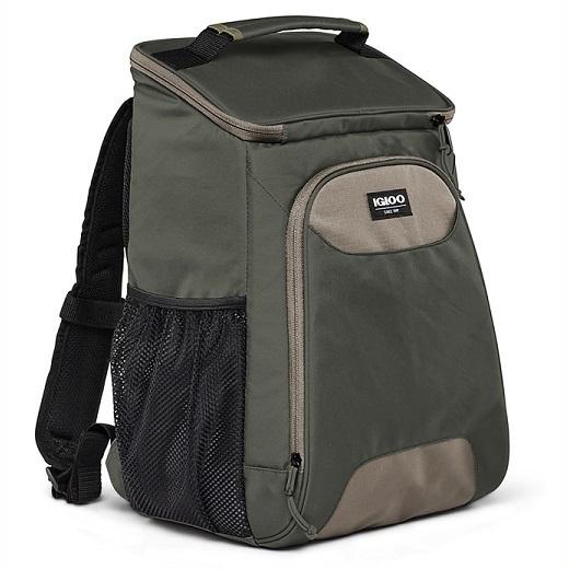 【IGLOO イグルー】 ラグーナトップグリップ 24缶 クーラーバックパック オリーブグリーン 保冷リュック /保冷バッグ/クーラー