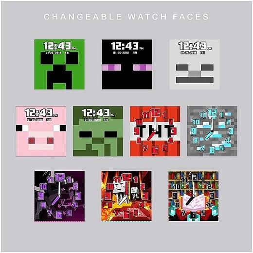 Minecraft マインクラフト タッチスクリーン スマートウォッチ Touch Screen Smartwatch マイクラ おもちゃ 時計 カメラ 自撮り セルフィー 男の子 Ajマート 通販 Yahoo ショッピング