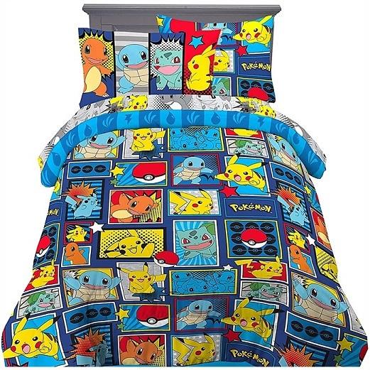 Pokemon/ポケモン】 シングル 布団セット 掛け布団 フラット Pokemon/ポケモン】 シングル 布団セット 掛け布団 フラット