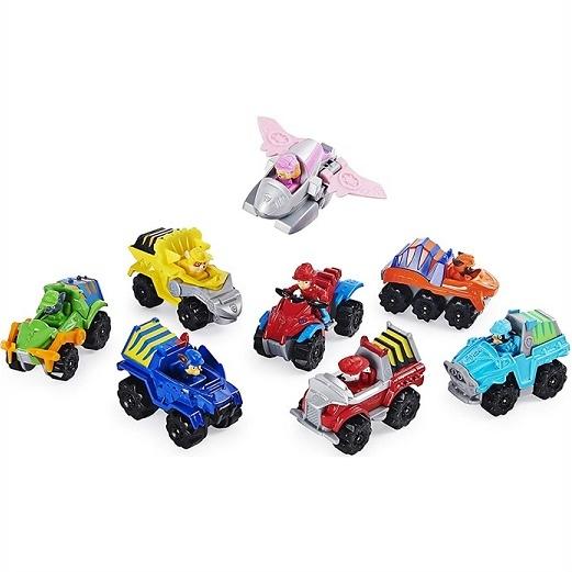 パウパトロール トゥルーメタル ディノレスキュー ギフトパック ミニカー 8台セット True Metal Dino Rescue Gift Pack ダイキャスト/1：55スケール/ビークル/恐の画像