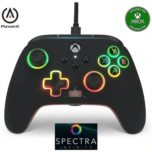 【PowerA / パワーエー】 XBOX ONE / PC対象 コントローラー スペクトラ インフィニティ Spectra Infinity Enhanced Wired Controller for Xbox One / PC/Xbox｜ajmart