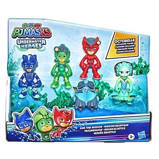 しゅつどう!パジャマスク ダイブタイムミッション フィギュアセット PJ