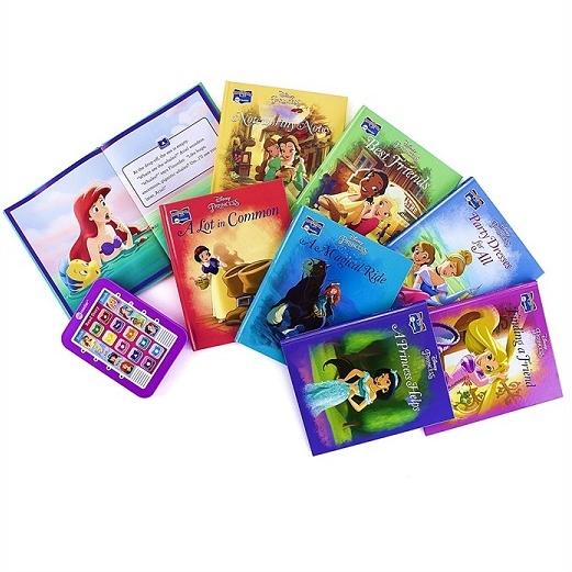 ディズニー 英語絵本 セット CD2枚付き（リトルマーメイド/ラプンツェル他） ディズニープリンセス ベル シンデレラ ラプンツェル アリエル CD英語