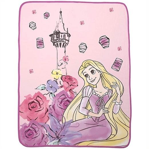 ディズニープリンセス 】 ラプンツェル フリースブランケット キッズ