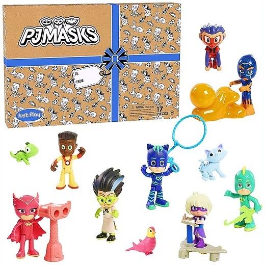 しゅつどう!パジャマスク デラックス フィギュアセット 17ピースセット