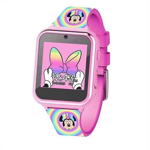ディズニー ミニーマウス タッチスクリーン スマートウォッチ Touch Screen Smartwatch おもちゃ 時計 カメラ 自撮り セルフィー 子供 最安値級価格