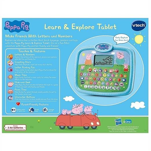VTech】 ペッパピッグ ラーン＆エクスプローラー タブレット Peppa Pig
