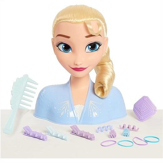 魅力的な Disney ディズニー フローズン2 アナと雪の女王 2 エルサ スタイリングヘッド 14ピースセット B ヘアメイク ヘアアレンジ フィギュア 人形 髪遊び 子供用 女 格安即決 Turningheadskennel Com