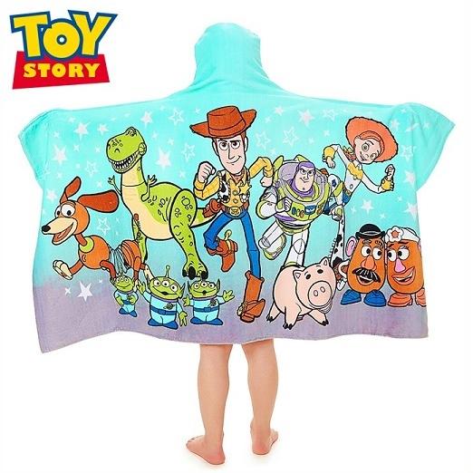 超人気高品質 Disney Pixar トイストーリー フード付きタオル Toy Story Bath Wrap Soft Cotton Hooded Towel ラップタオル バスタオル プール 海 男の子用 プレ Materialworldblog Com