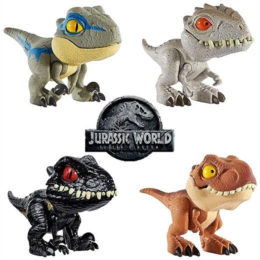 マテル ジュラシックワールド かみかみコレクション 4種セット Mattel Jurassic World Dinosaur Snap Squad  Collectibles ダイナソー/恐竜/フィギュア/おもちゃ｜ajmart