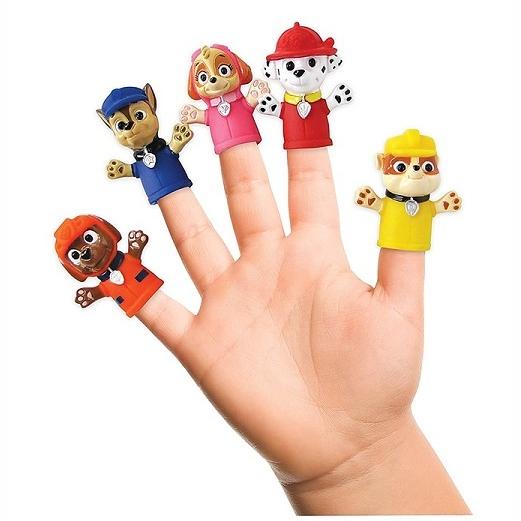Paw Patrol Finger Puppets パウパトロール 指人形 5個セット
