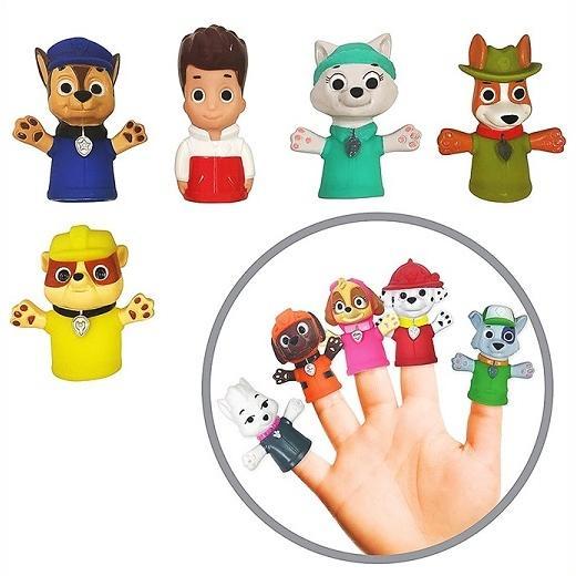 まる様オーダー品　トロルパペット　指人形 Paw Patrol Finger Puppets パウパトロール 指人形 10個セット