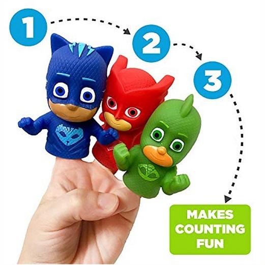 PJ Masks Finger Puppets しゅつどう！パジャマスク 指人形 5個セット フィンガーパペット/人形/フィギュア/知育玩具 ...
