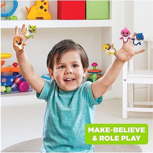 Baby Shark Finger Puppets ベビーシャーク 指人形 5個セット ベイビー