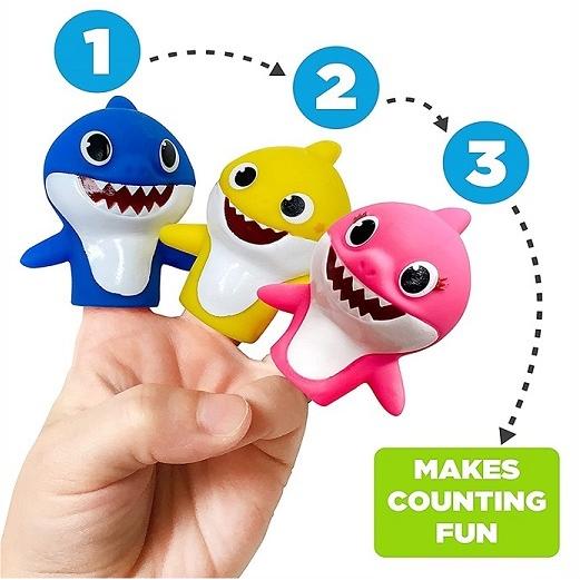 指人形 フィギュア 希少 Baby Shark Finger Puppets ベビーシャーク 指人形 5個セット ベイビー