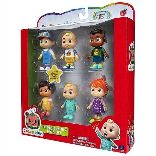Cocomelon/ココメロン】 フレンド＆ファミリー フィギュア 6体セット B