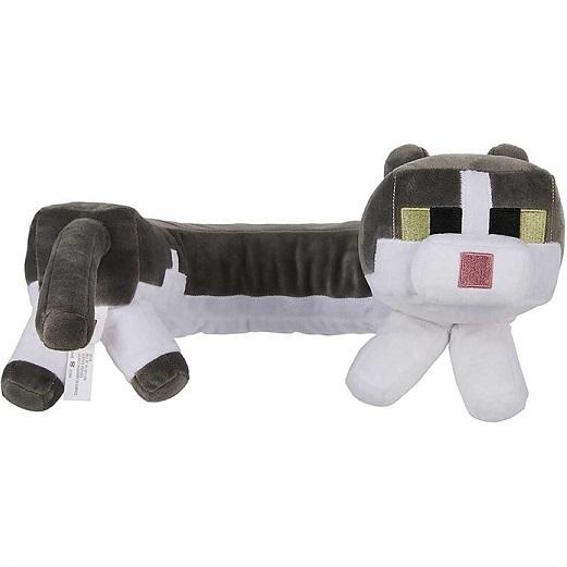 マインクラフト サウンドプラッシュ キャット ネックピロー Minecraft Purring Sounds Plush Cat Neck Pillow 猫 ぬいぐるみ ゲーム キャラクター ねこ マイクラ Ajマート 通販 Yahoo ショッピング
