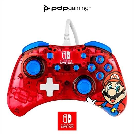 Nintendo Switch ニンテンドー スイッチ Pdp ロックキャンディー Proコントローラー 有線 マリオ プロコントローラー 任天堂 スウィッチ ゲーム Ajマート 通販 Yahoo ショッピング