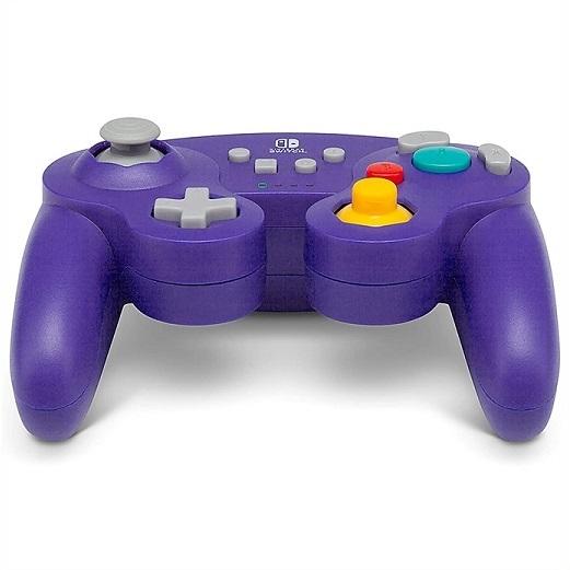 【Nintendo SWITCH】 ニンテンドー スイッチ PowerA ワイヤレスコントローラー ゲームキューブスタイル パープル 任天堂/スウィッチ/無線_3