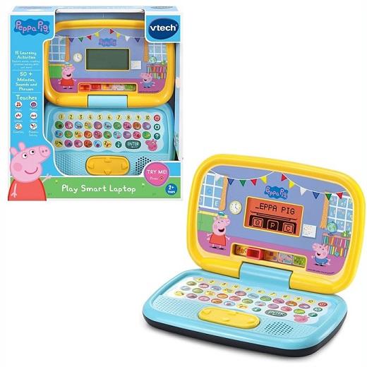 VTech】 ペッパピッグ プレイスマート ラップトップ Peppa Pig Play