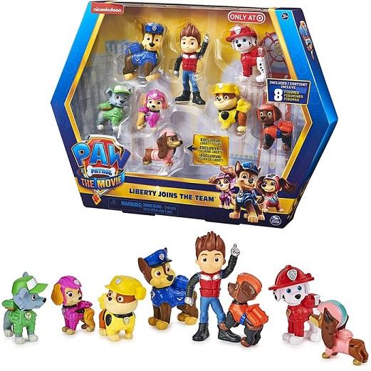 パウパトロール ザ・ムービー フィギュアセット 限定 リバティの