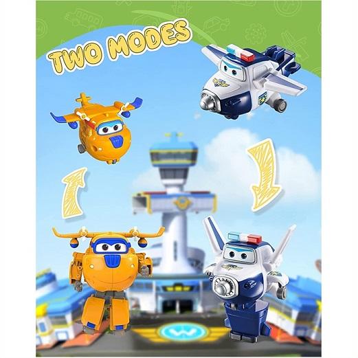 Super Wings スーパーウィングス トランスフォーム キャラクター