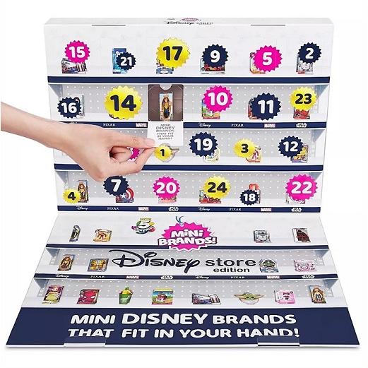 【5 Surprise 】Mini Brands ミニブランズ ディズニーストア アドベントカレンダー Disney Store 限定/5サプライズ/ミニチュア/ミニトイ/プレゼント/クリスマス 【5 Surprise 】Mini Brands ミニブランズ ディズニーストア アドベントカレンダー Disney Store 限定/5サプライズ/ミニチュア/ミニトイ/プレゼント/クリスマス