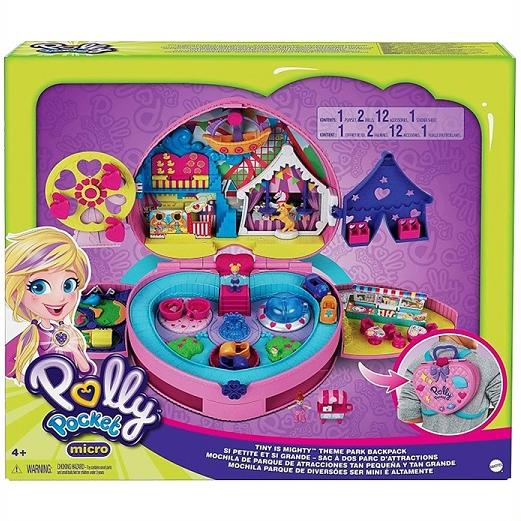 Polly Pocket ポーリーポケット タイニーイズマイティーのテーマパーク バックパック プレイセット/フィギュア/おもちゃ/Tiny is Mighty Theme Park Backpack｜ajmart｜13