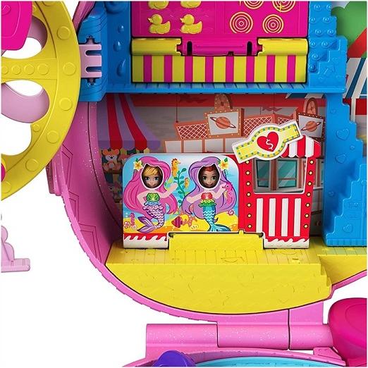 Polly Pocket ポーリーポケット タイニーイズマイティーのテーマパーク バックパック プレイセット/フィギュア/おもちゃ/Tiny is Mighty Theme Park Backpack｜ajmart｜06