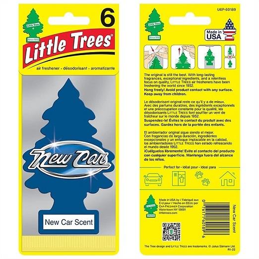 Little Trees リトルツリー】 エアフレッシュナー 芳香剤 ニューカー 6