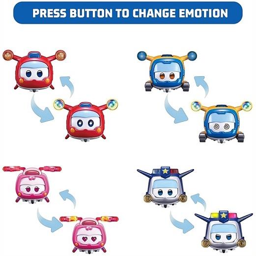 Super Wings スーパーウィングス スーパーペット フィギュア 4個セット