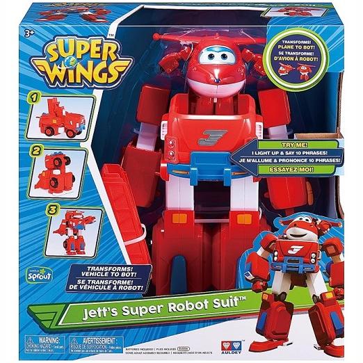 Super Wings スーパーウィングス ロボットスーツ ジェット 35.5cm