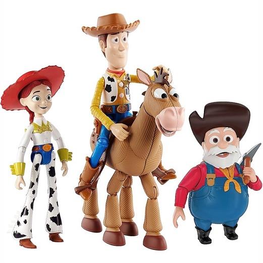 Toy Story トイストーリー ウッディーのラウンドアップ アクションフィギュア 4体セット /ジェシー/ブルズアイ/プロスペクター/スティンキー・ピート/100周年/｜ajmart｜02