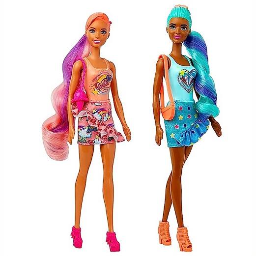 バービー カラー リヴィール ドール パッチワークプリント＆カラーチェンジ トータルデニム シリーズ Barbie Color Reveal Barbie Doll  カラーリビール/｜ajmart｜07