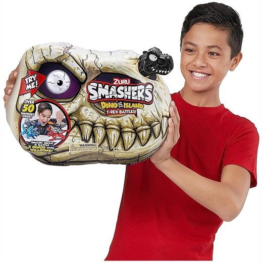 ZURU】 スマッシャーズ ディノ アイランド T-レックスバトルズ 50+