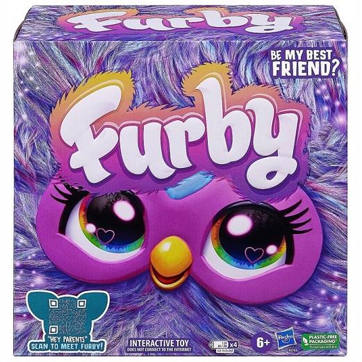 Furby Purple】 新シリーズ ファービー パープル/インタラクティブトイ