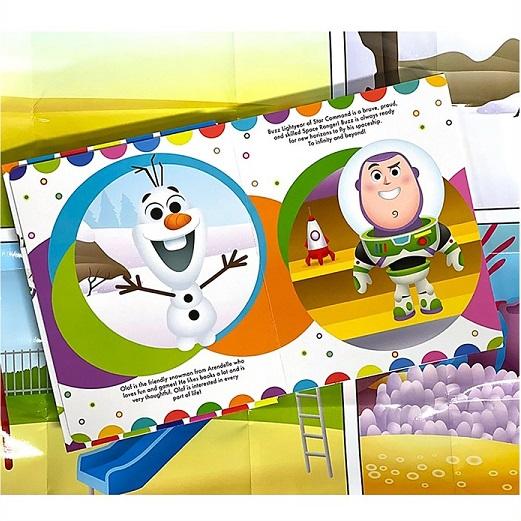 ディズニー ベビー マイビジーブック 英語絵本 フィギュア 10体入り