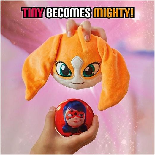 レディバグ 陶器 置物 約8cm Miraculous Ladybug ミラキュラス レディバグ ミラボール 4in1