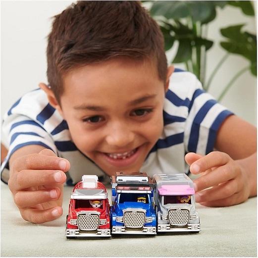 パウパトロール トゥルーメタル ビッグトラック ミニカー セット 3台