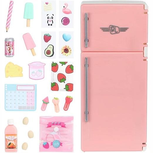 REAL LITTLES リアルリトルズ デスクトップキャディ ミニ冷蔵庫の中に